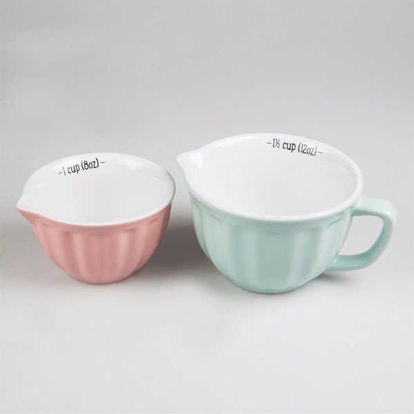 Set di 4 misurini in gres Retro - Sass & Belle-image-4