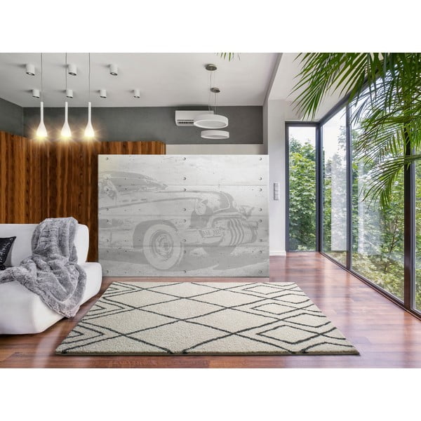 Tappeto beige , 60 x 120 cm Atlas Geo - Universal-image-1