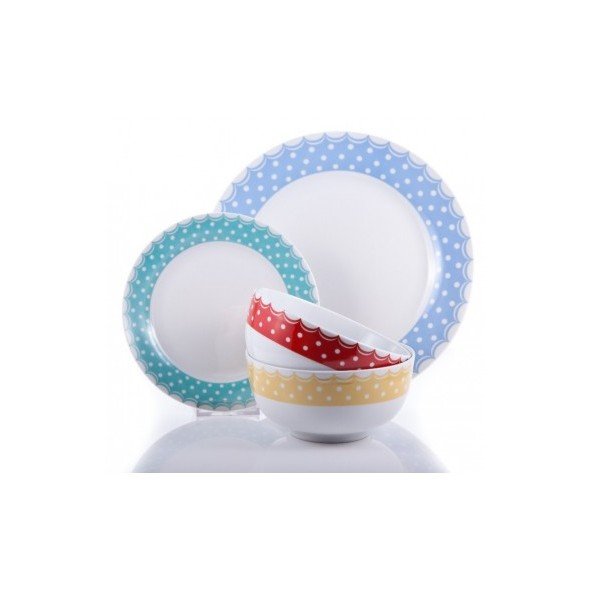 Porcelánový set Bon Bon, 12 ks