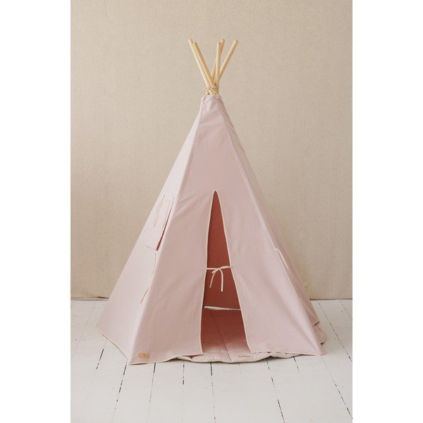 Tenda teepee per bambini Pink and Beige - Moi Mili-image-1