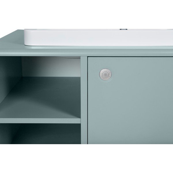 Mobile sospeso con lavabo senza miscelatore in menta 80x62 cm Color Bath - Tom Tailor-image-1