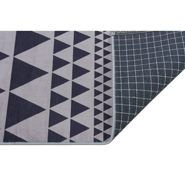 Tappeto lavabile grigio 180x120 cm - Vitaus-image-2