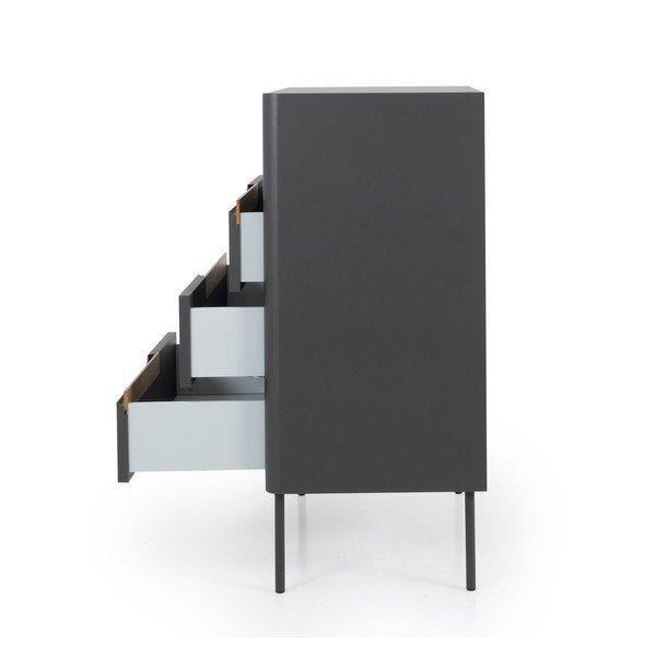 Cassettiera grigio antracite , 80 x 102 cm Switch - Tenzo-image-4