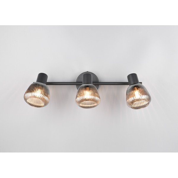 Faretto nero ø 10 cm Tarifa - Trio-image-1