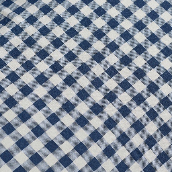 Set copripiumino e federa blu scuro per letto matrimoniale 3 pezzi 200x200 cm Bamford Gingham Check – Catherine Lansfield-image-3