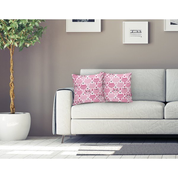 Federa da bambini 43x43 cm Cat – Minimalist Cushion Covers-image-1