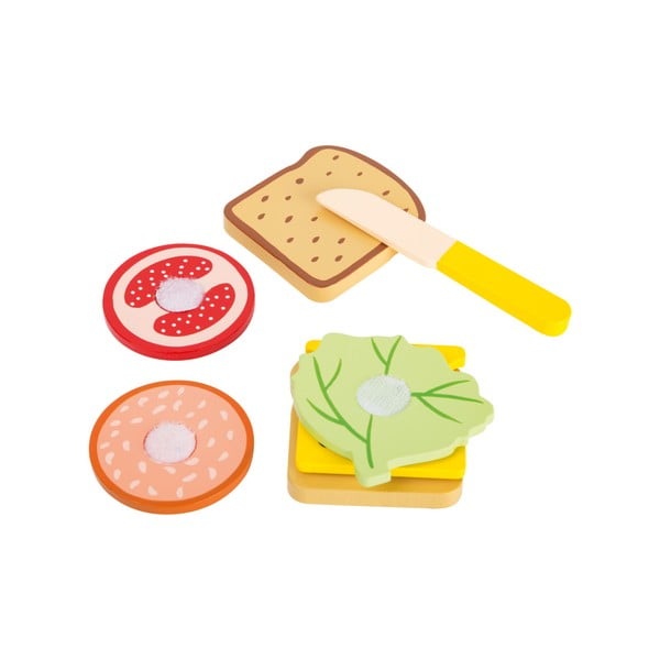 Set di sandwich in legno per bambini Snacktime - Legler