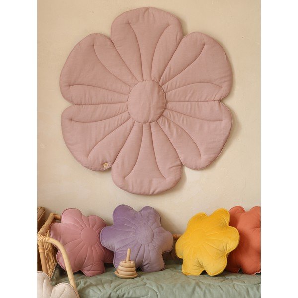 Tappeto da gioco per bambini rosa chiaro Powder Rose - Moi Mili-image-1