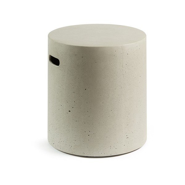 Sedia in cemento grigio Rhette - La Forma