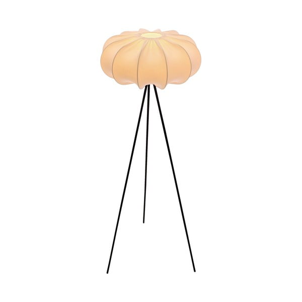 Lampada da terra bianca con paralume in tessuto (altezza totale 147 cm) Cafee – Candellux Lighting-image-2