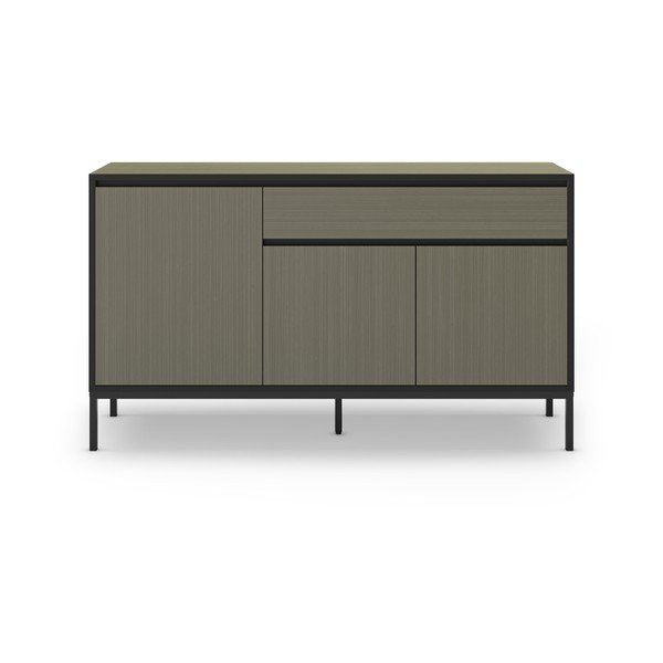 Cassettiera bassa verde scuro 140x80 cm Lorenza - Marckeric