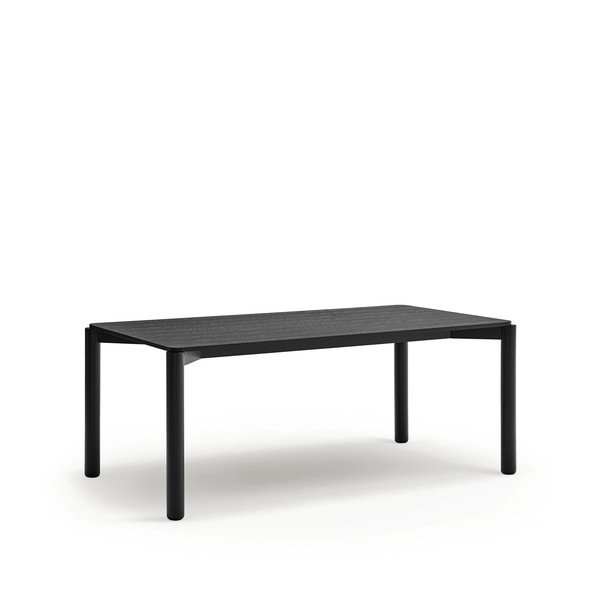 Tavolo da pranzo nero , 180 x 100 cm Atlas - Teulat