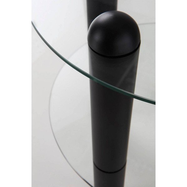 Tavolino rotondo in vetro ø 48 cm Egan – Jotex-image-2