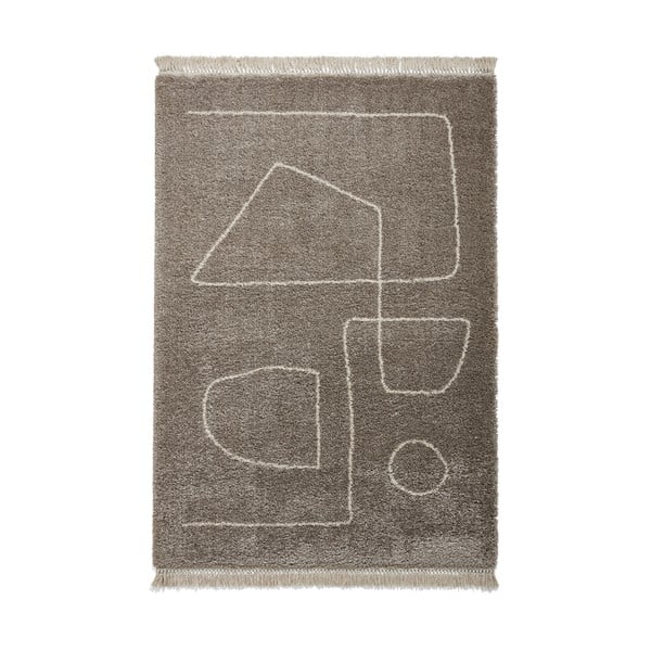 Tappeto grigio , 120 x 170 cm Boho - Think Rugs