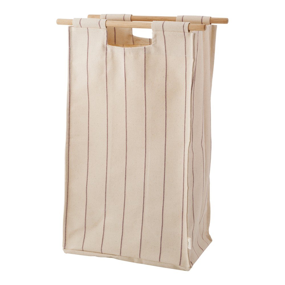 Cesta per il bucato da parete beige in tessuto BagUp – ReCollector | Ceste per il bucato