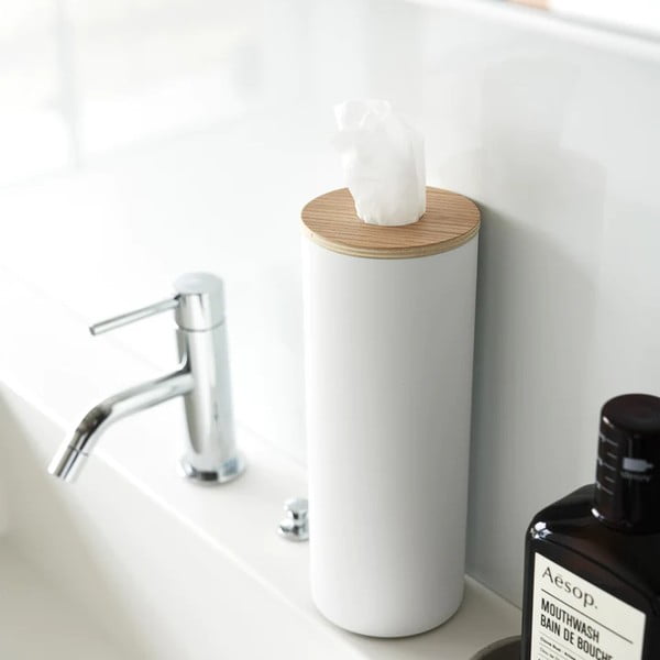 Scatola di metallo per fazzoletti Rin - YAMAZAKI-image-2