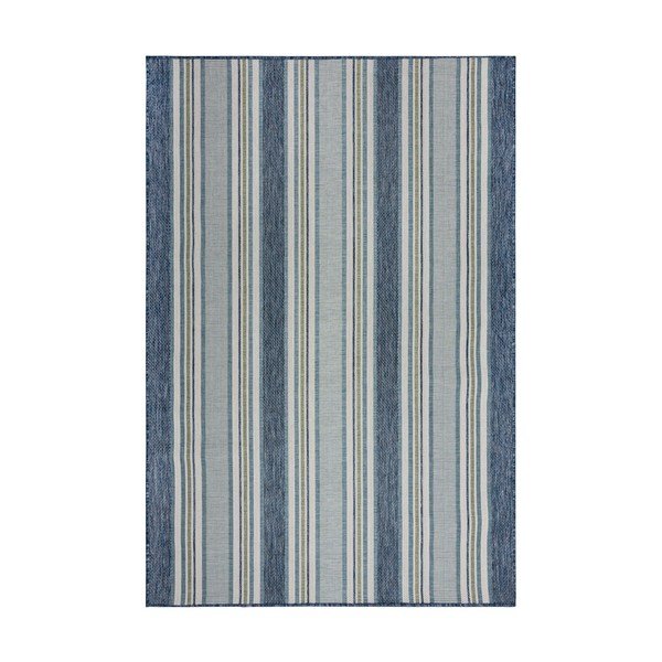 Tappeto da interno e esterno color foglia di tè 120x170 cm Roma Stripe – Flair Rugs