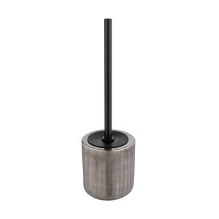Scopino WC argentato in ceramica Rivara – Wenko