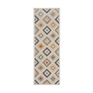 Passatoia da esterno color crema 80x230 cm Zion Natural - Flair Rugs