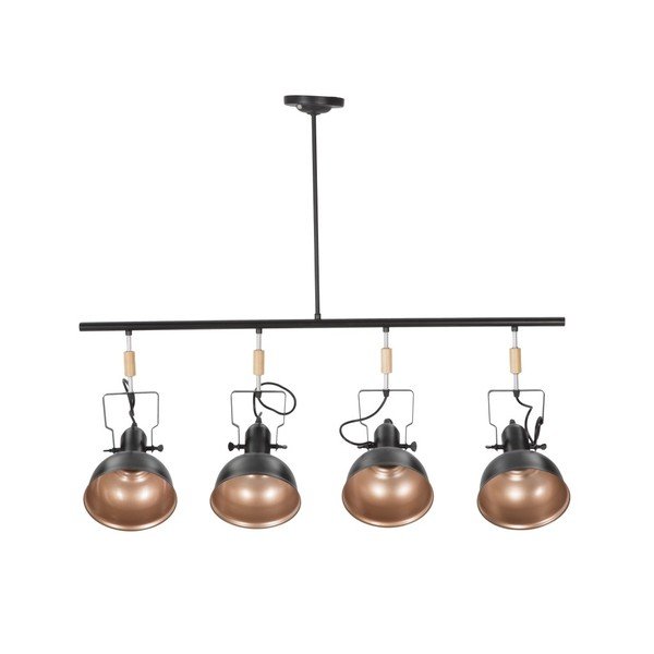 Lampada da soffitto Cups Nero - Mauro Ferretti-image-1