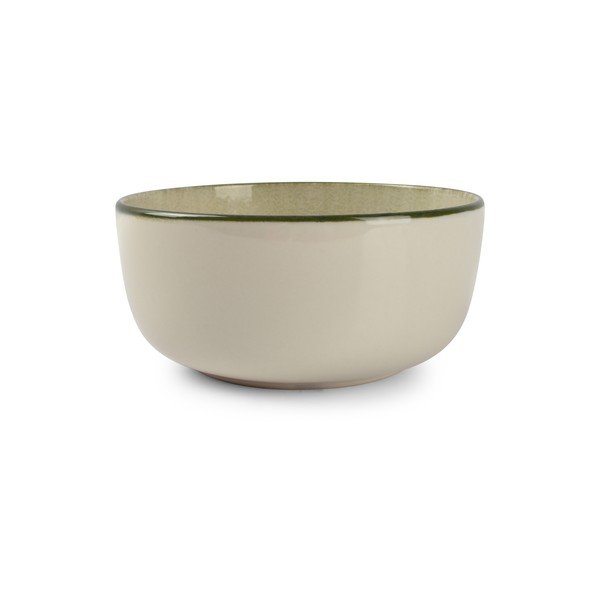 Ciotolina verde/color crema in gres 740 ml Gravel – ONA-image-2
