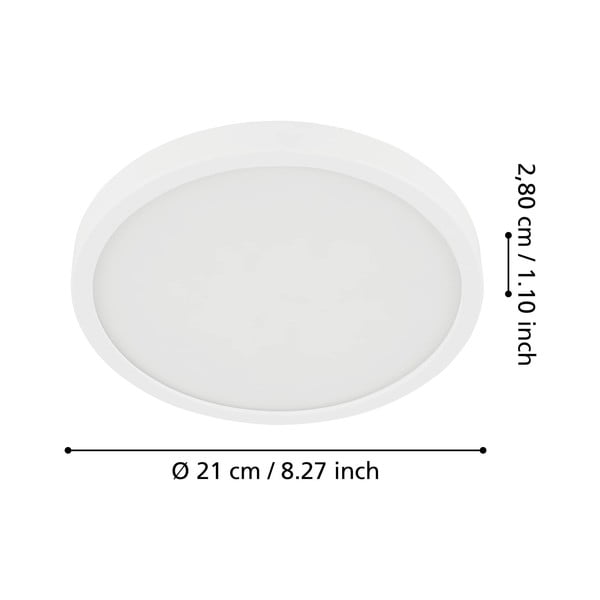 Plafoniera LED bianca FUEVA 5 – EGLO-image-2