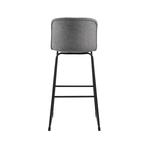 Sgabello da bar grigio Story - Interstil-image-2