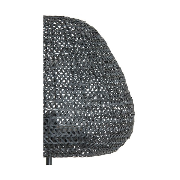Lampada da terra nera opaca (altezza 162 cm) Finou - Light & Living-image-3