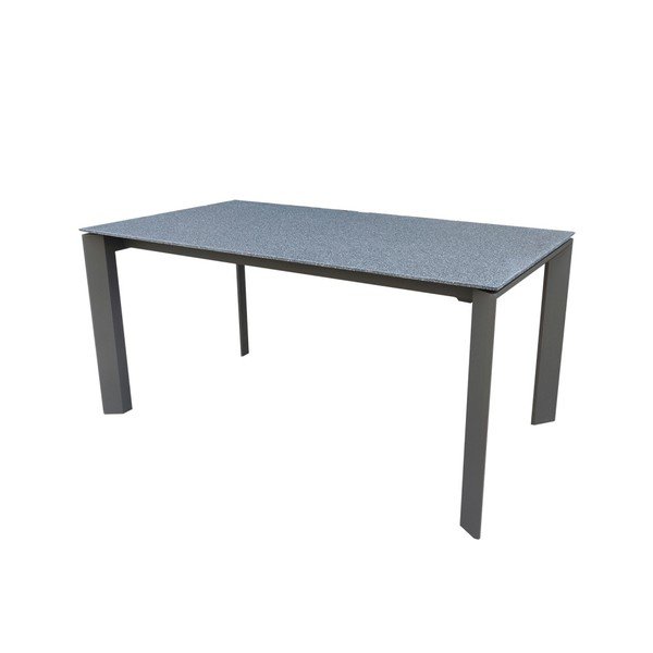 Tavolo da pranzo pieghevole in pietra Tamara, 160 x 90 cm - sømcasa