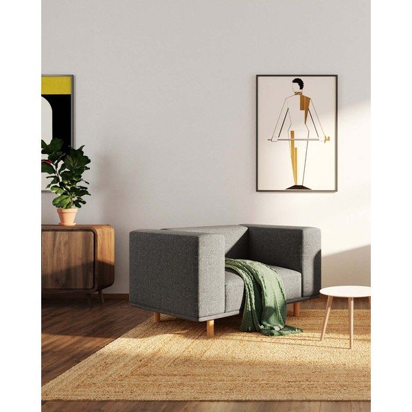 Poltrona relax grigia Kukumo - Ame Yens-image-1
