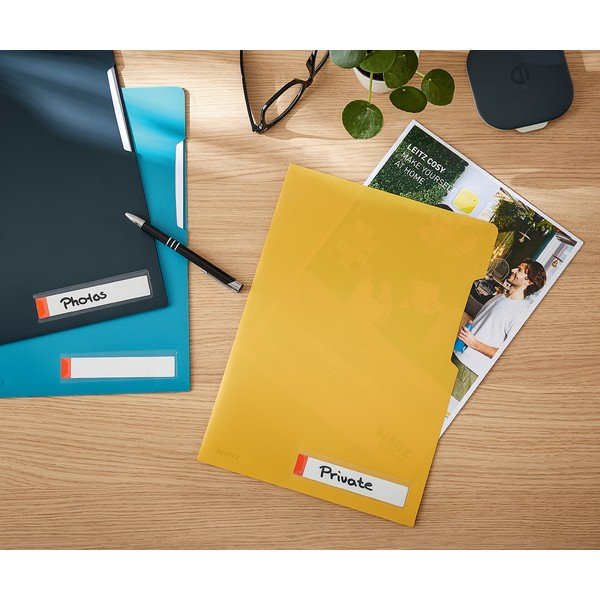 Cartelle da ufficio opache gialle , A4 Cosy - Leitz-image-1
