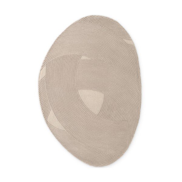 Tappeto beige in lana 160x230 cm Kensington Victoria – Ted Baker