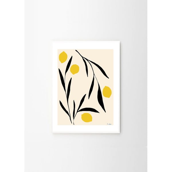 Poster 30x40 cm Lemon – Anna Mörner – The Poster Club-image-2