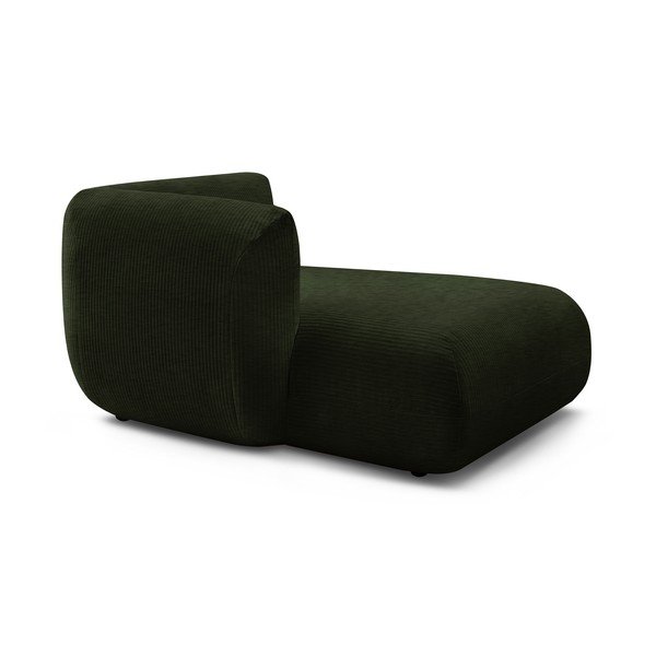 Modulo divano in velluto a coste verde (angolo sinistro) Lecomte - Bobochic Paris-image-4