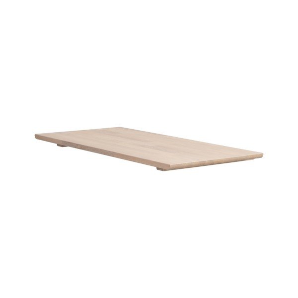 Piano d'appoggio aggiuntivo per tavolo da pranzo in rovere massiccio 90x45 cm Derrymore – Rowico