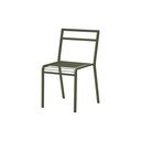 Sedia da esterno verde in metallo Oto – noo.ma