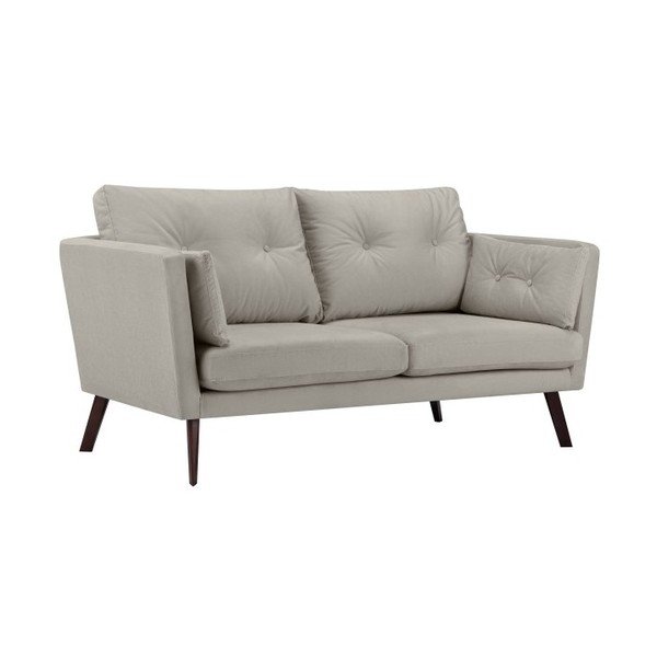 Divano 3 posti grigio chiaro Elena - Mazzini Sofas