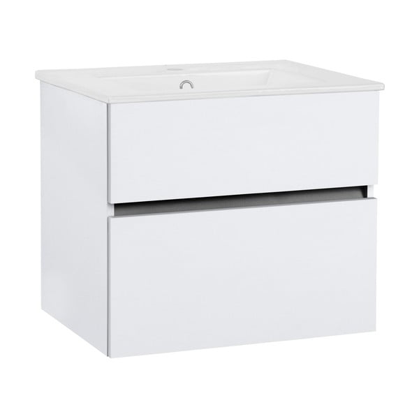 Mobile per bagno bianco da parete senza lavabo 60x52 cm Wisla - Støraa