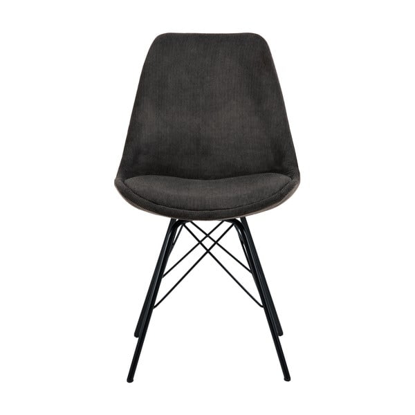 Sedia da pranzo grigio scuro Eris - Actona-image-3