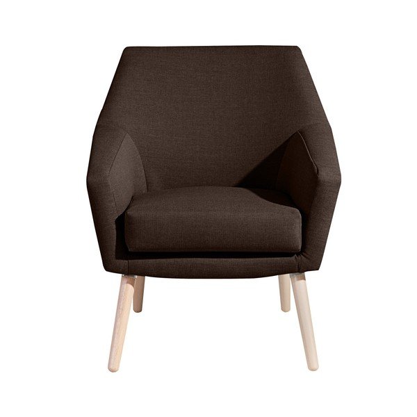 Poltrona marrone scuro Linea Alegro - Max Winzer-image-1