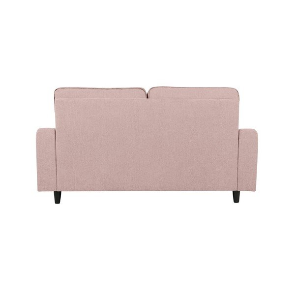 Růžová trojmístná pohovka Kooko Home Rumba-image-4