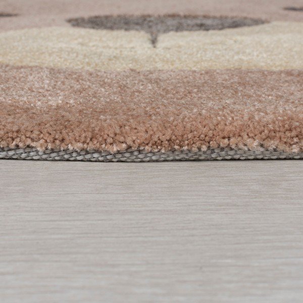 Tappeto marrone per bambini ø 70 cm Bear Face - Flair Rugs-image-3