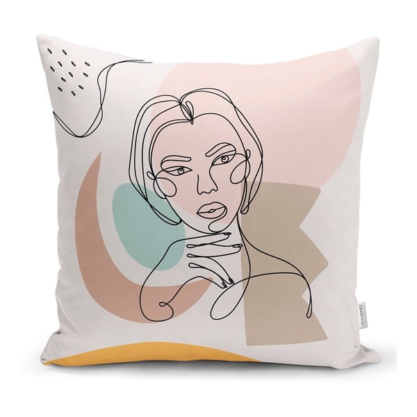 Povlak na polštář Minimalist Cushion Covers Pastel Post Modern, 45 x 45 cm