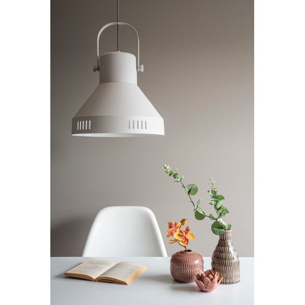 Lampada a sospensione bianca Ferro, ø 35 cm Tuned - Leitmotiv-image-1