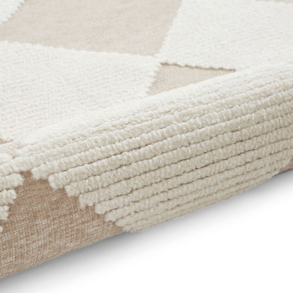 Tappeto bianco e beige lavabile 160x230 cm Lyna Beige&White – Think Rugs-image-4