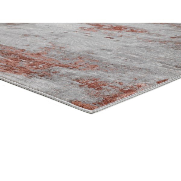 Tappeto grigio-arancio Babek Vintage, 160 x 230 cm - Universal-image-2