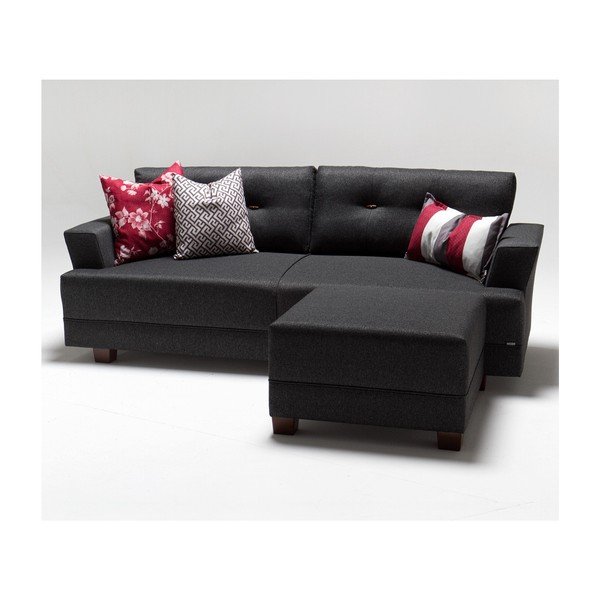 Divano grigio angolo sinistro Ingrid - Balcab Home-image-3