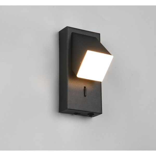 Applique nero opaco a LED Raglan - Trio-image-2