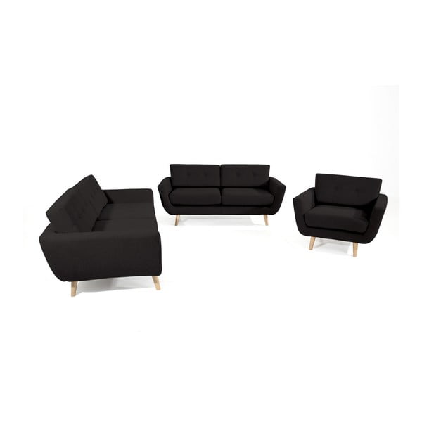 Černé křeslo Max Winzer Melvin-image-4