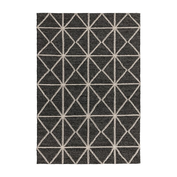 Tappeto nero e beige , 160 x 230 cm Prism - Asiatic Carpets